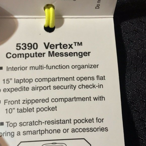 Vertex Tactical Satchel Messenger Laptop Bag NWT T - Picture 5 of 8